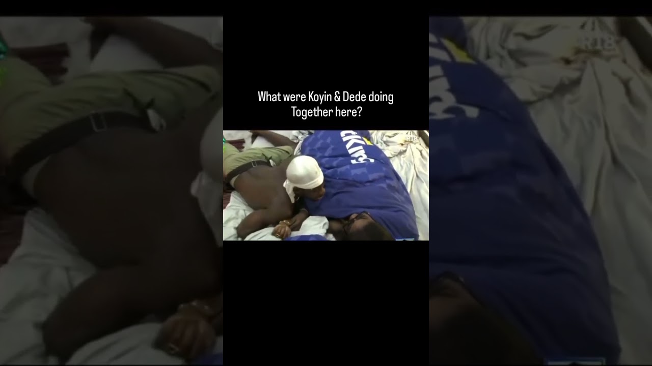 What were Koyin and Dede doing? #bigbrother #viral #video #socialmedia