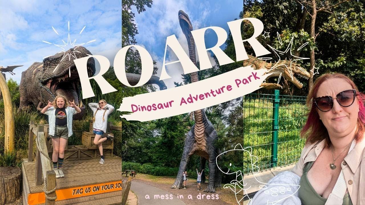 Best Family Day Out in Norfolk? Roarr! Dinosaur Adventure Park Vlog and Review