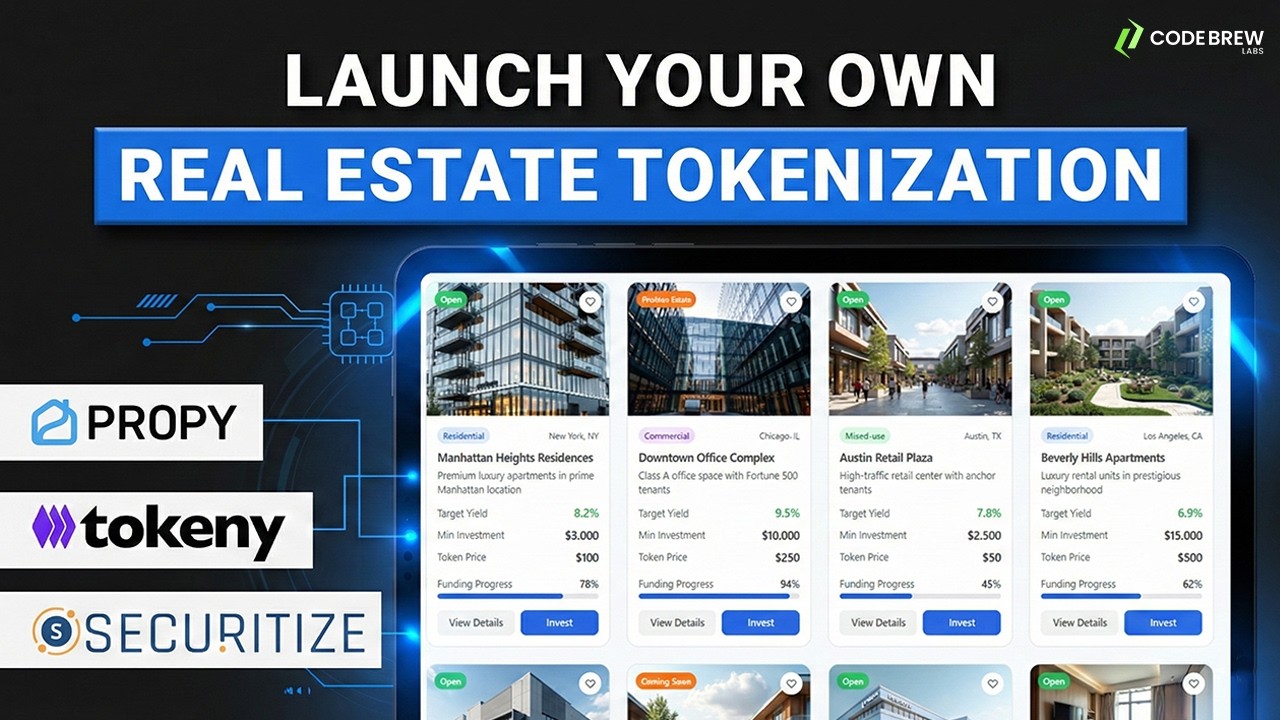 How to Build a Real Estate Tokenization Platform in 2026 | Future of Real Estate