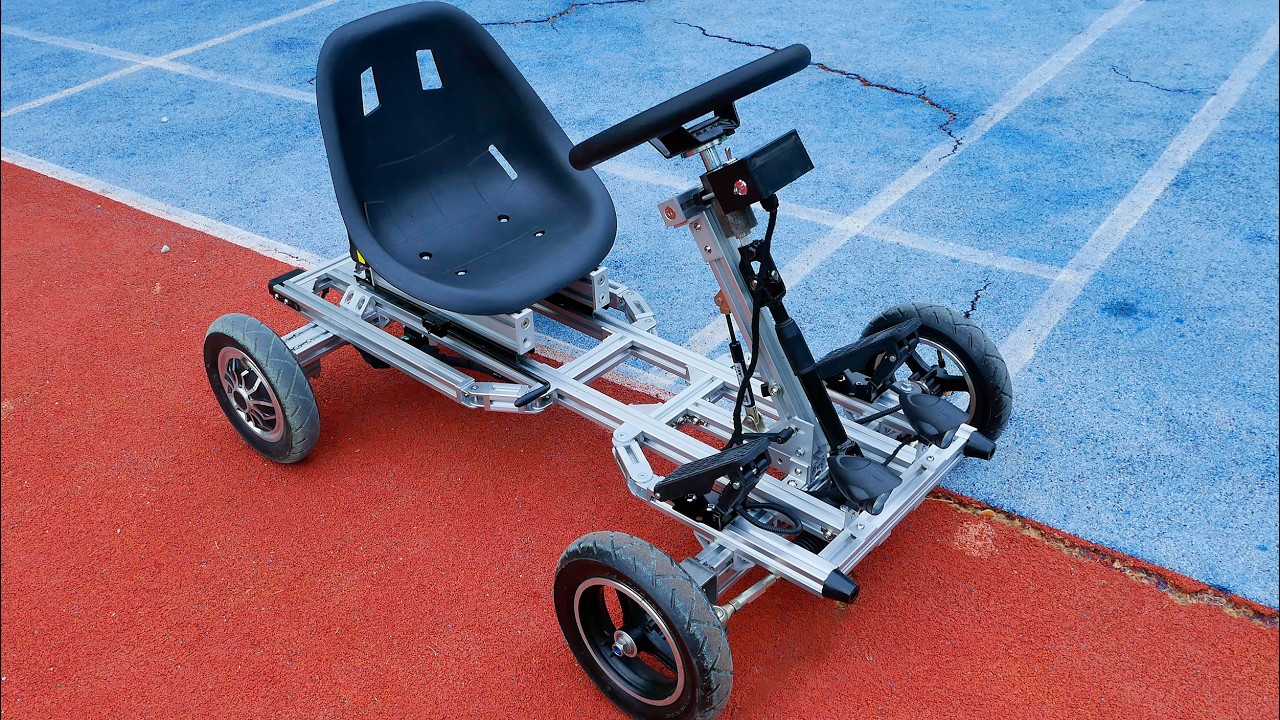 DIY Homemade Kids Go Kart