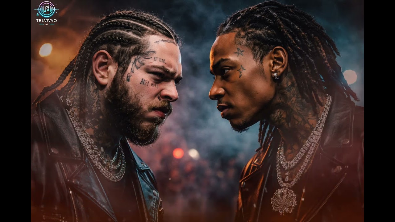 Post Malone - COLD STARE - ft Wiz khalifa (Lyrics Video)