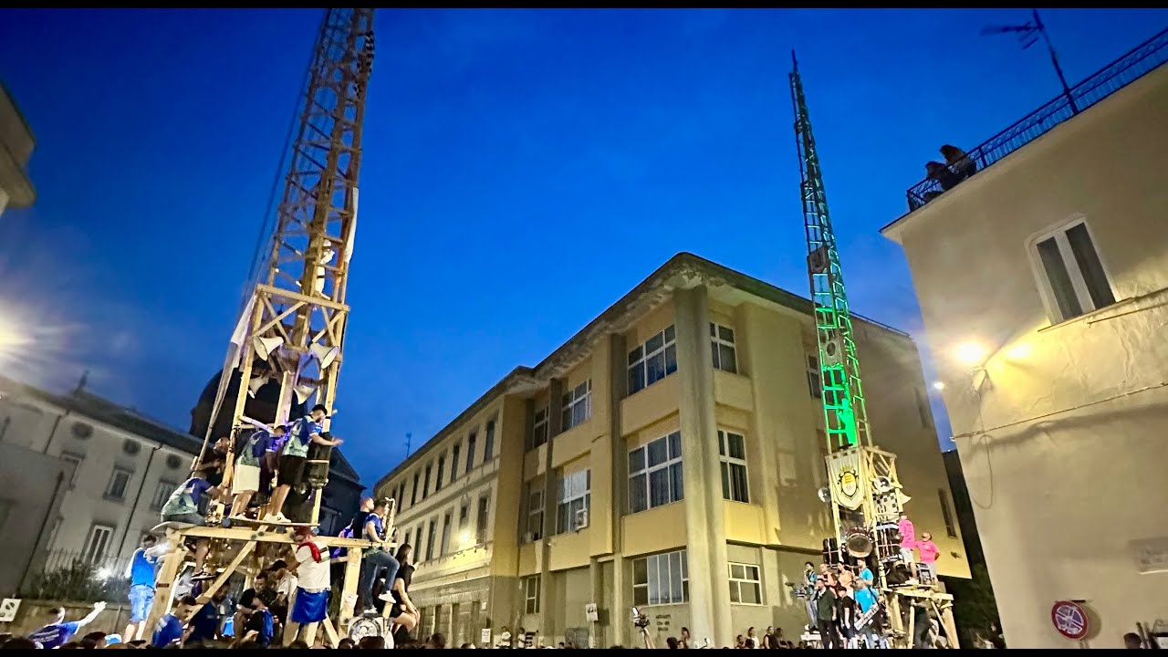 Festa dei Gigli di Nola - Giglio Panettiere 2025 - Paranza: Super Team L' Indistruttibile Cimitilese