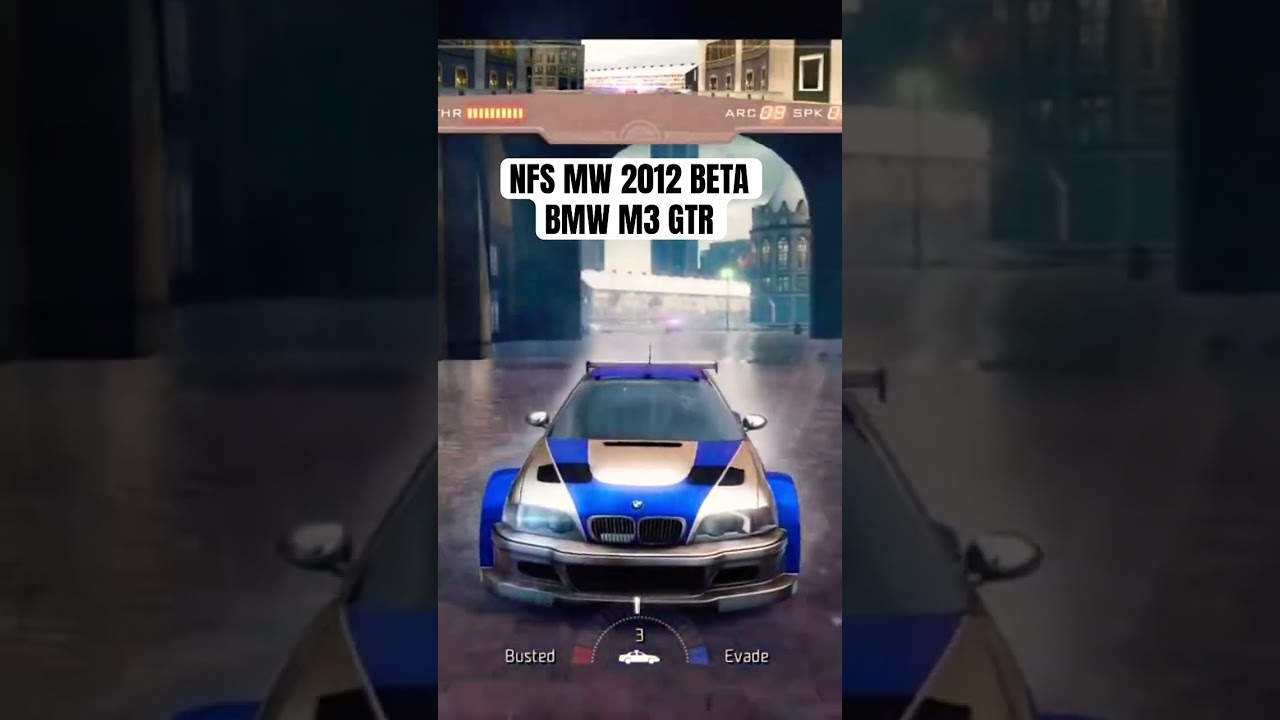 NFS MW 2012 Beta - BMW M3 GTR Gameplay 