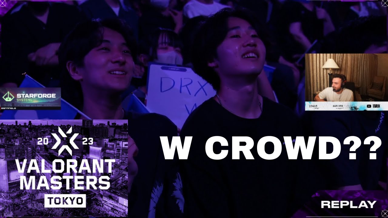 Sen Tarik's thoughts on the Tokyo crowd in VCT Masters | NRG vs DRX