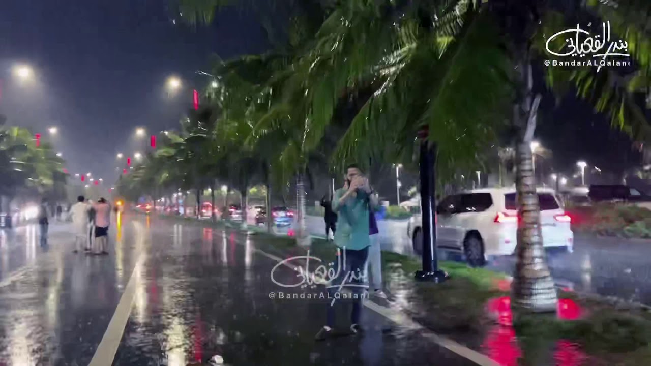 امطار جدة الواجهة البحرية يوم الجمعة 1442/6/2هـ يوتيوب HD