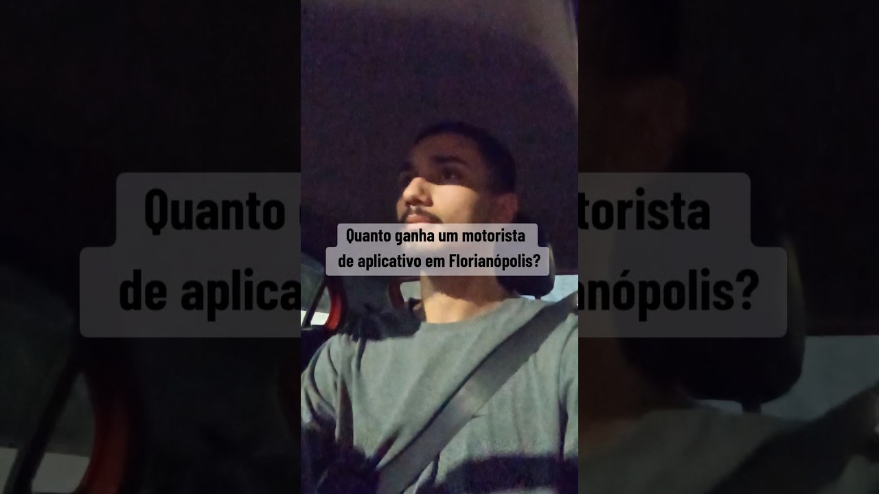 Quanto ganha um motorista de aplicativo em Florian&oacute;polis?