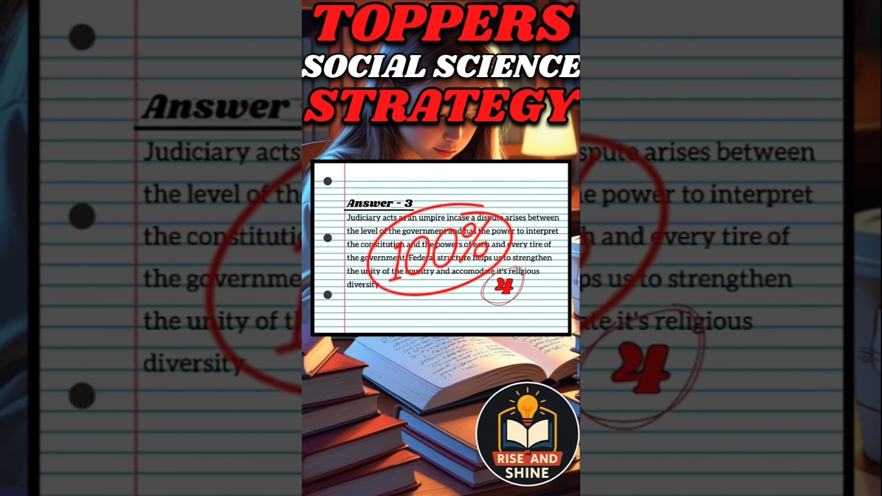 class 10 social science strategy | how to study social science #class10 #class9 #studytips  #exam