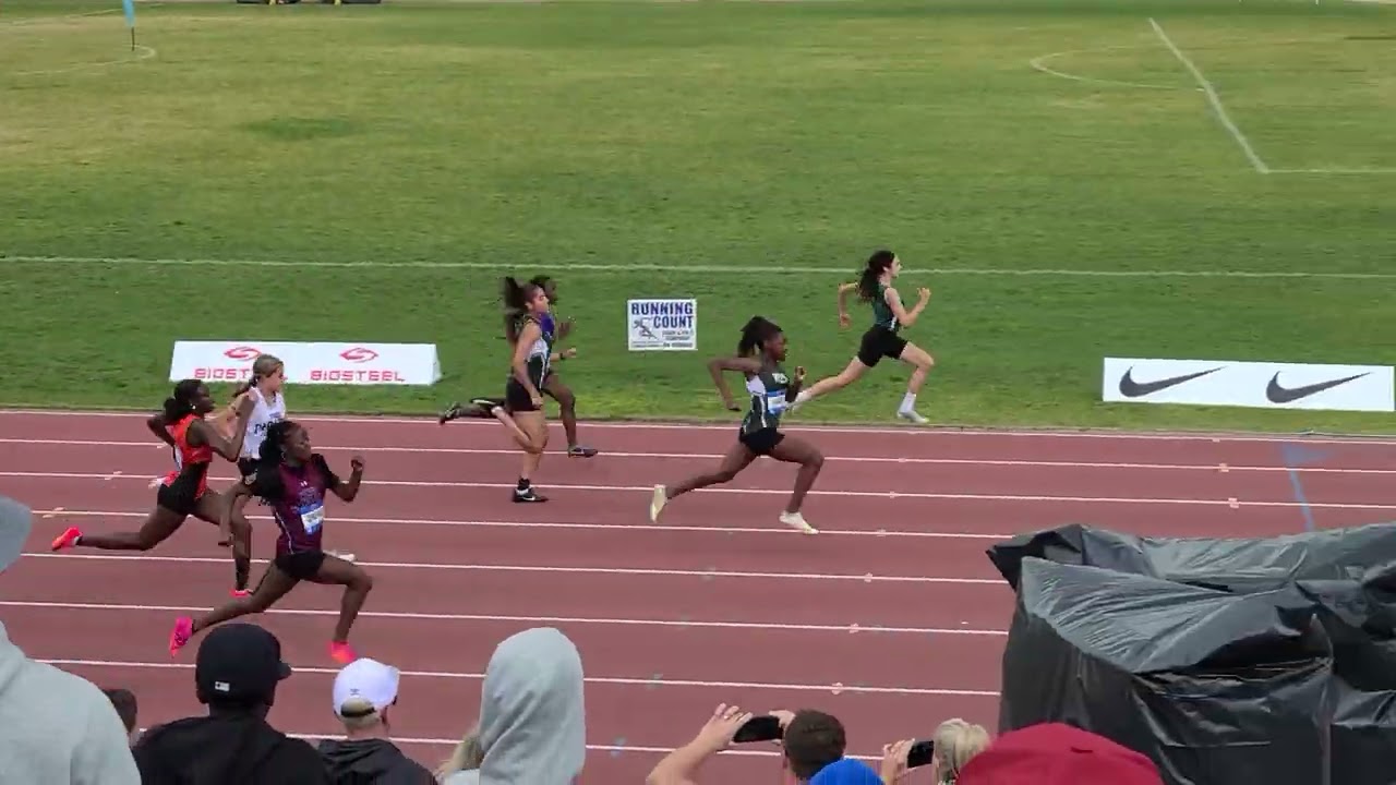 Novice Girls 100m Heats | OFSAA Track and Field Championships | June 9th, 2023
