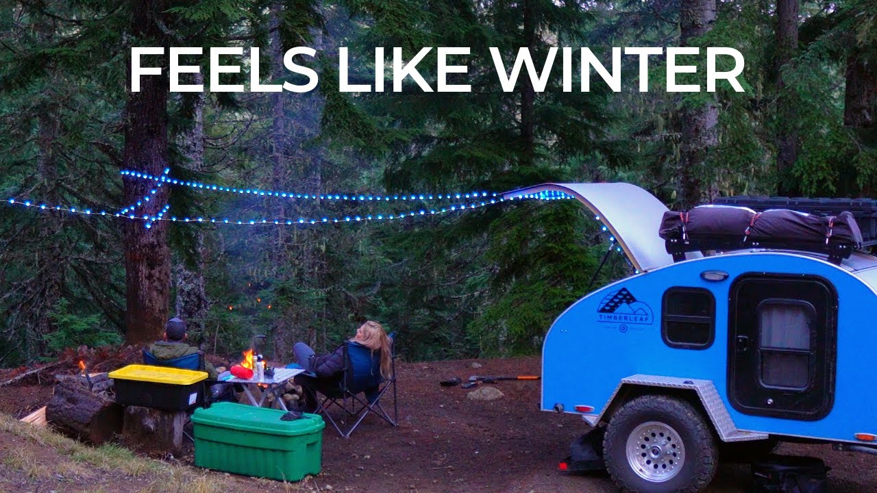 Winter Is Coming! | Camping By A Lake