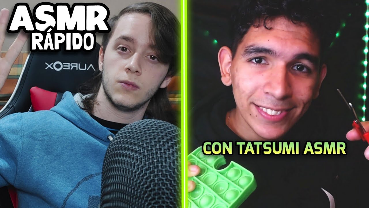 SÚPER COLABORACIÓN con TATSUMI ASMR ~ asmr RÁPIDO en español