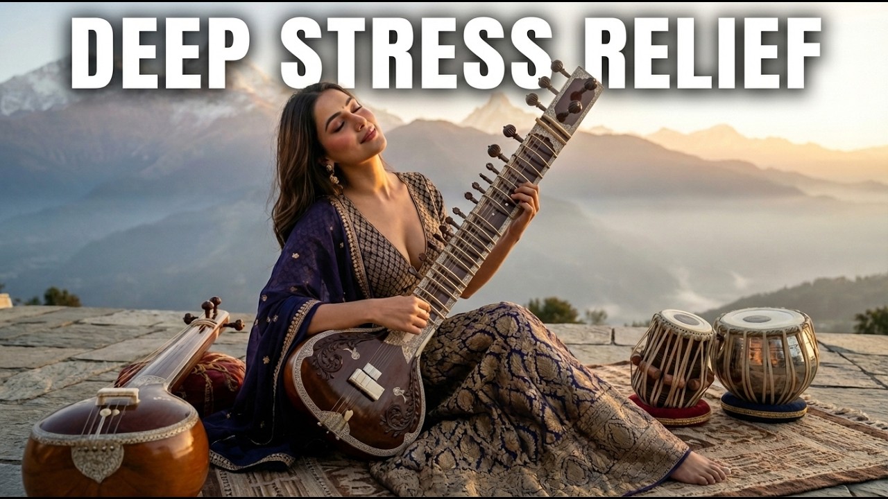 Indian Classical Meditation Music Vol.3 | 432Hz Relaxing Raga for Calm Mind I Sitar & Tabla