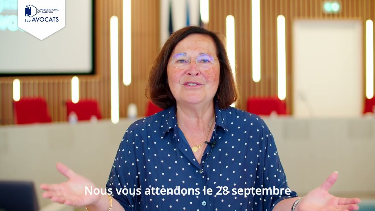 Le mot de Marie-Aimée PEYRON - Grande Rentrée des Avocats