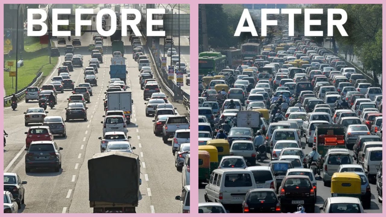 Why Roads ALWAYS Fill Up, No Matter How Much We Widen Them