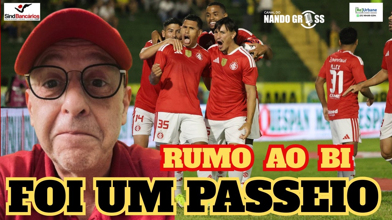 #INTER:PASSEIO EM ERECHIM/CLASSIFICAÇAO ENCAMINHADA/AFIRMAÇÕES NO TIME/A MAIOR PREOCUPAÇÃO/