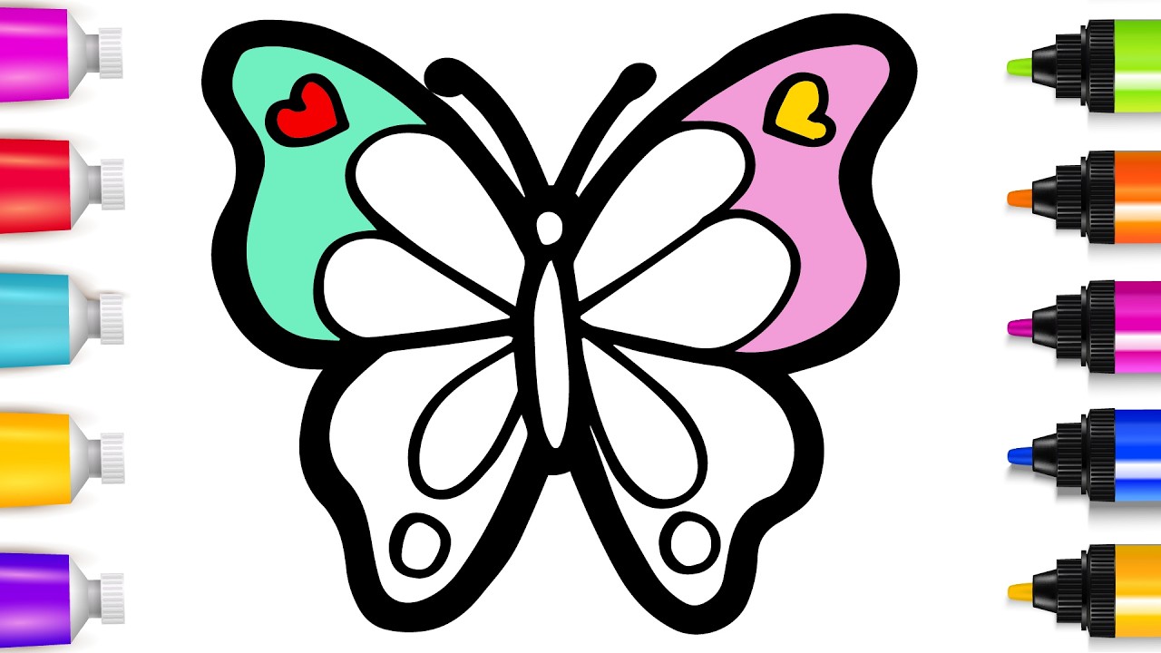 How to Draw a Butterfly in just minutes | Easy Step by Step