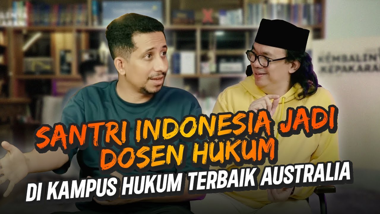 Santri Indonesia Jadi Dosen Hukum Di Kampus Hukum Terbaik Australia