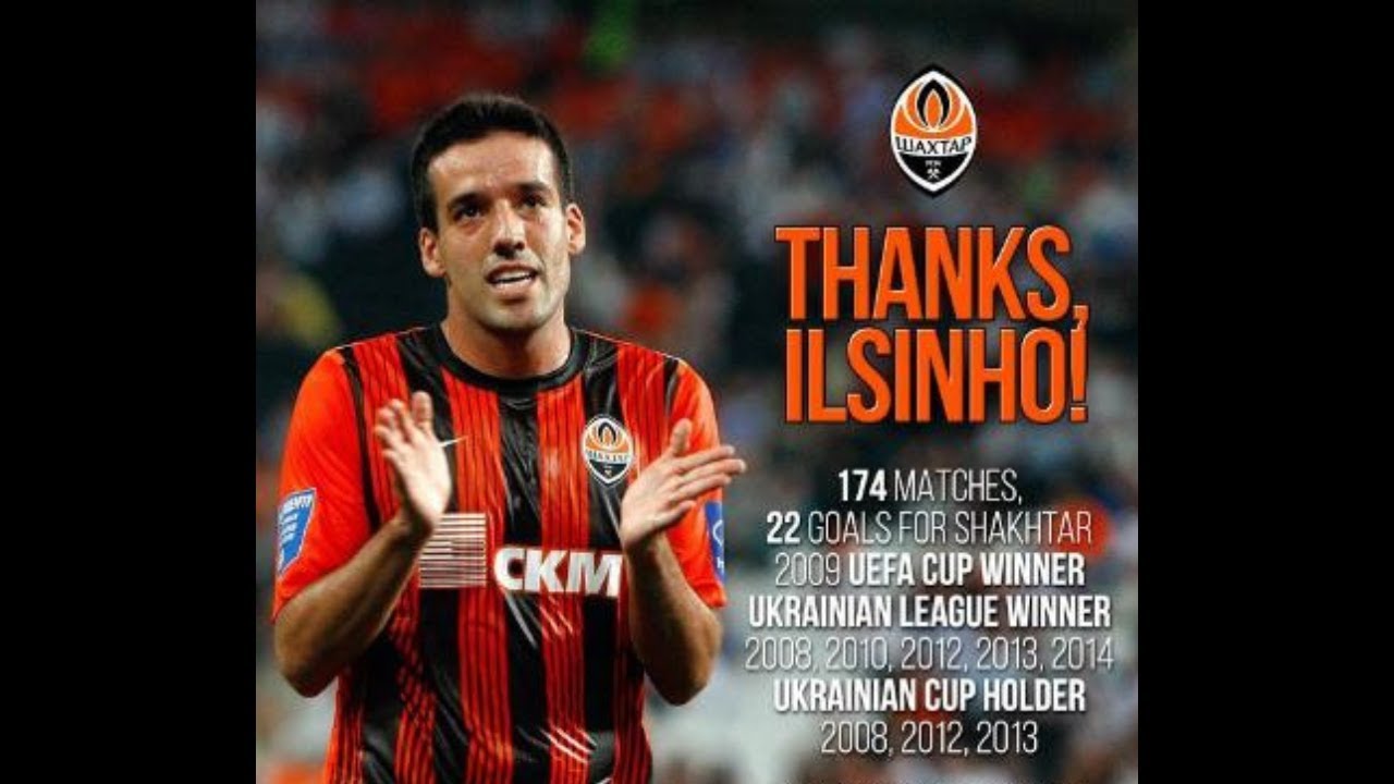ILSINHO GOLS PELO SHAKHTAR DONETSK