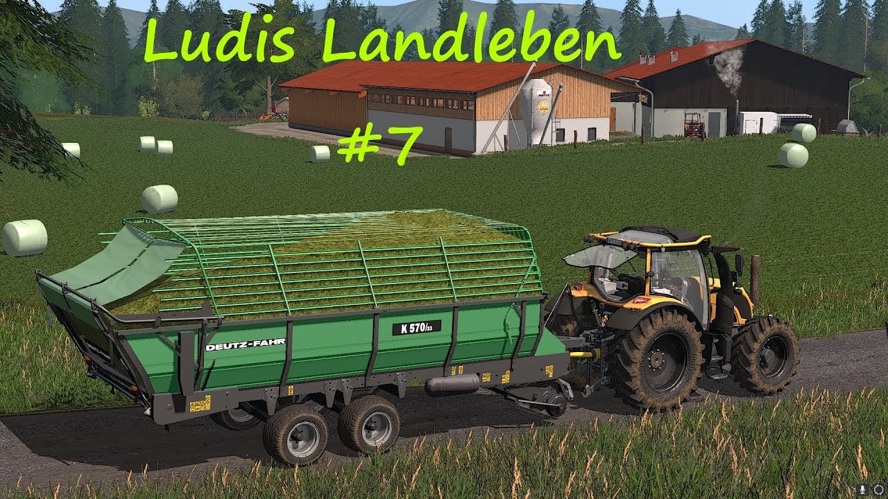 LS17 - Ludis Landleben #7 - Heu für die Trocknung und ein Scheunenfund