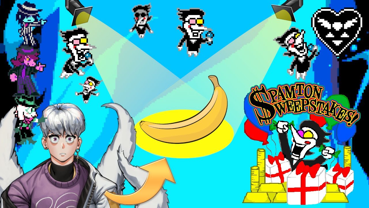 Today, we're entering the SPAMTON SWEEPSTAKES! What? It's already over? Let's REVISIT it! DELTARUNE