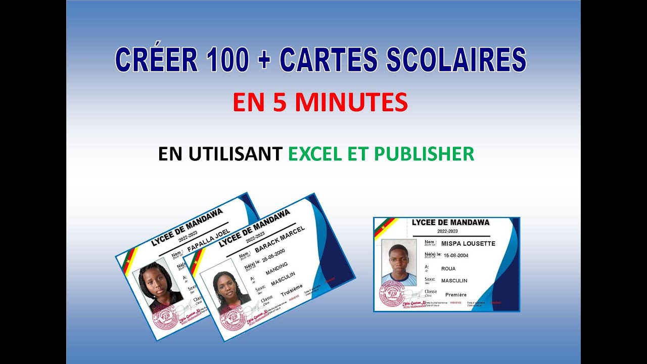 Comment créer 100+ cartes scolaires en 5 minutes