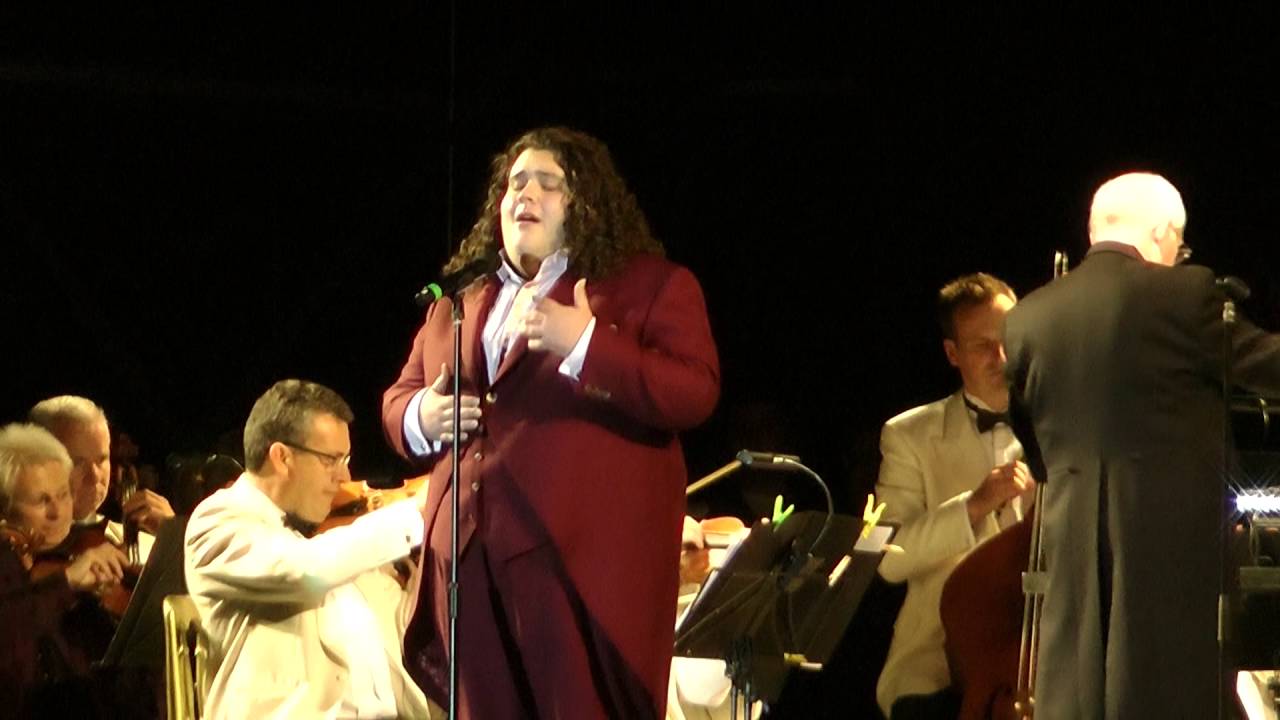 Jonathan Antoine in support of Katherine Jenkins concert at Bolton Abbey 10th Sept' 2016