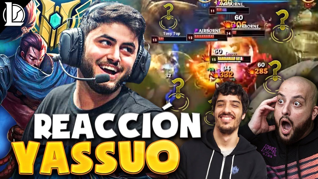 🤯 ¡REACCIONO A YASSUO, EL MEJOR YASUO DE AMÉRICA! OUTPLAYS SIN SENTIDO, ES DIOS ft. @GervaSOAD