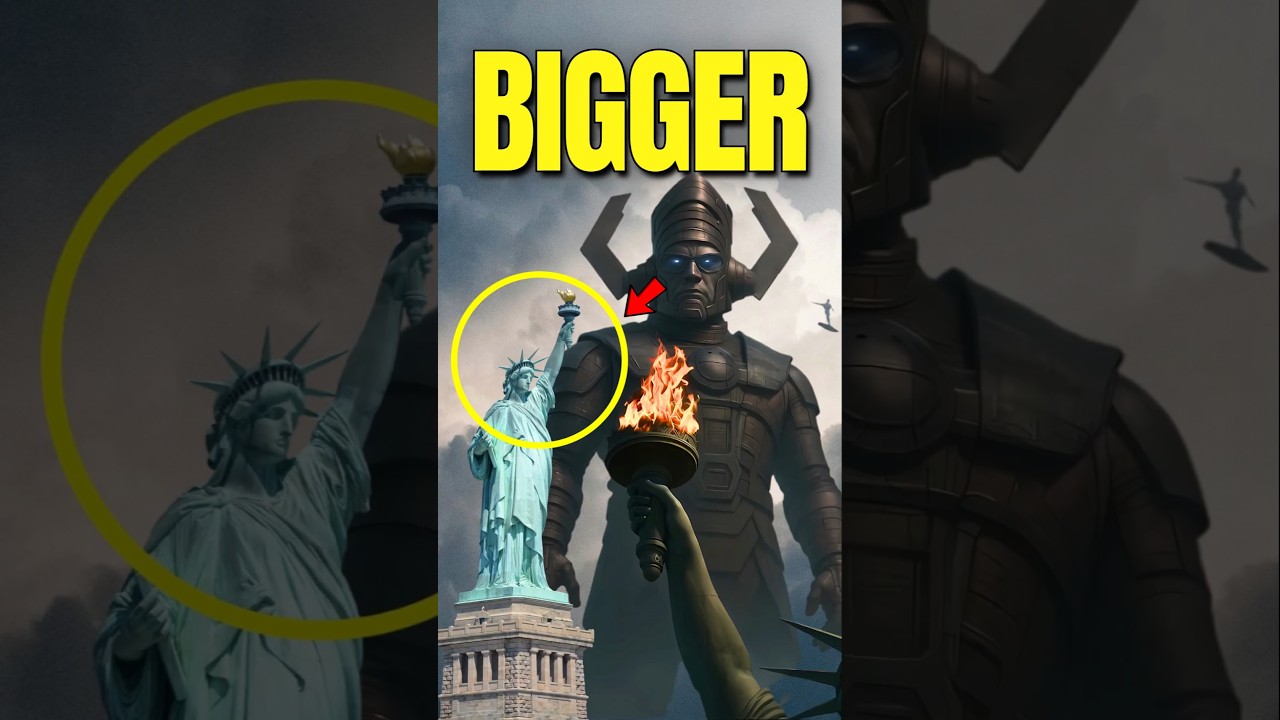 The Real Reason Galactus Stare at the Statue of Liberty! #fantasticfour