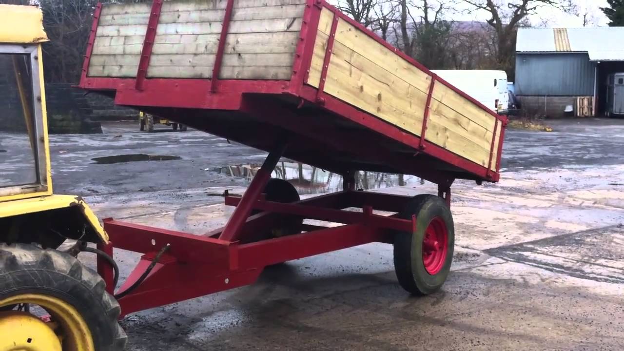 Rebuilt Tipping Trailer For Ebay