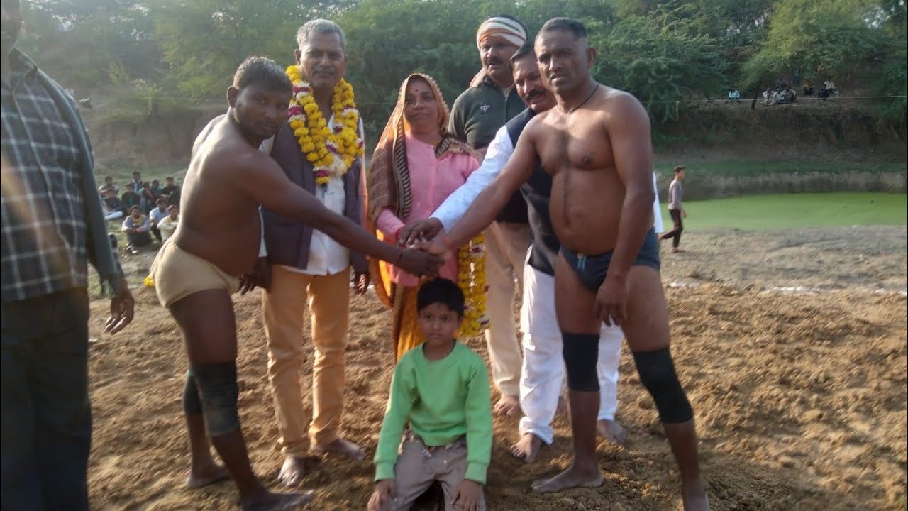#banda : नंदू मूगुस ने मुकेश को पटकनी दी #Dangal Mirgahani #vishal dangal