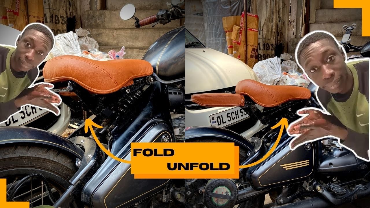 JAWA Perak 2021 | Dual Seat (Folding Seat)😍 | A classic bobber look | First in India | Don't miss 👌