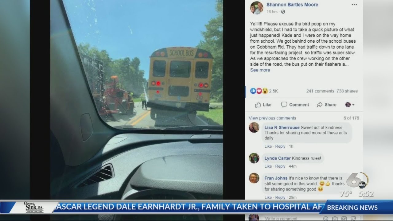 The tale of the kind and mysterious bus driver