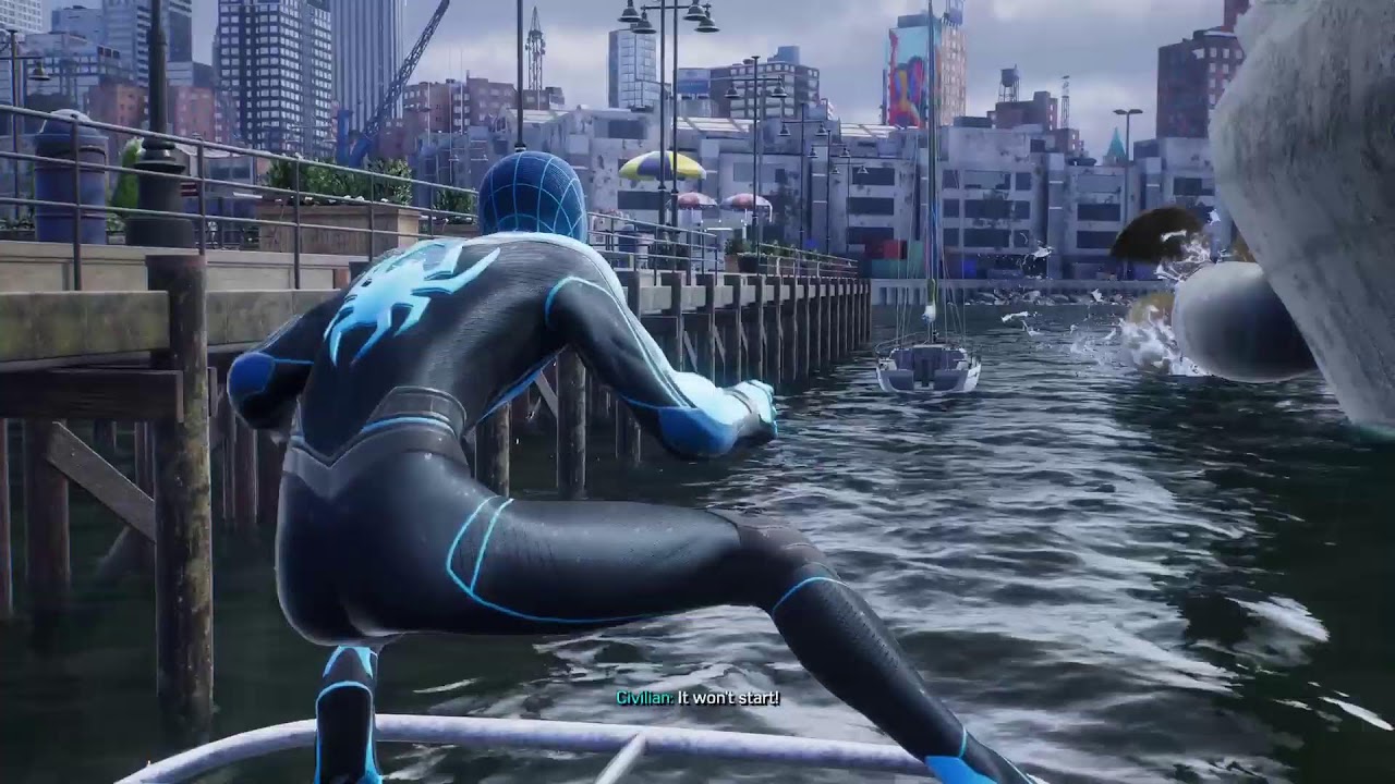 Marvel Spider-Man, 2, first playthrough. Let's see how it is.