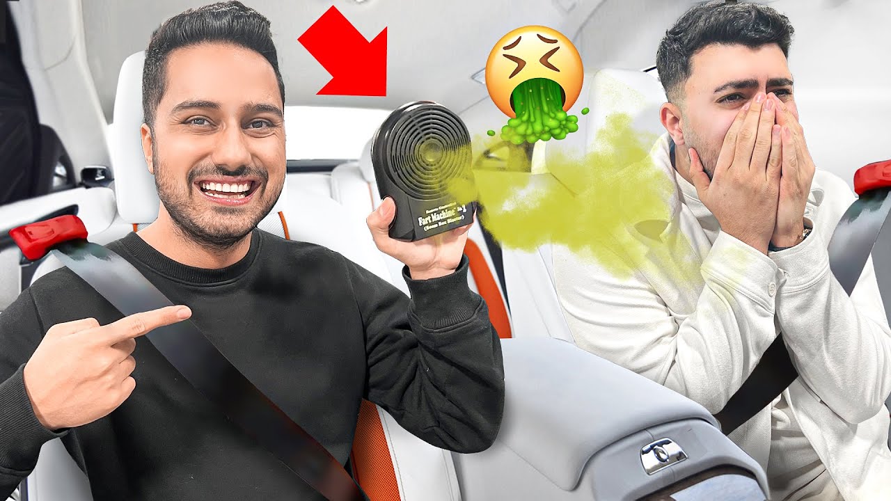 با دستگاه گوز مصنوعی دوستم رو پرنک کردم 🤮💨
