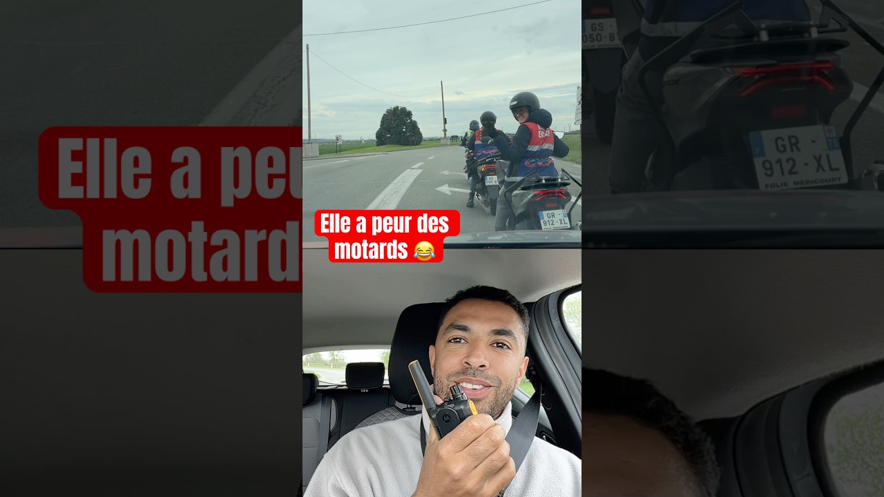 Une peur bleue 😱 #humour #permismoto #formation125 #permis125