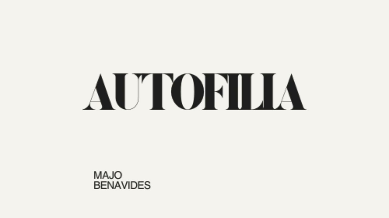 AUTOFILIA - MARIA JOSE BENAVIDES