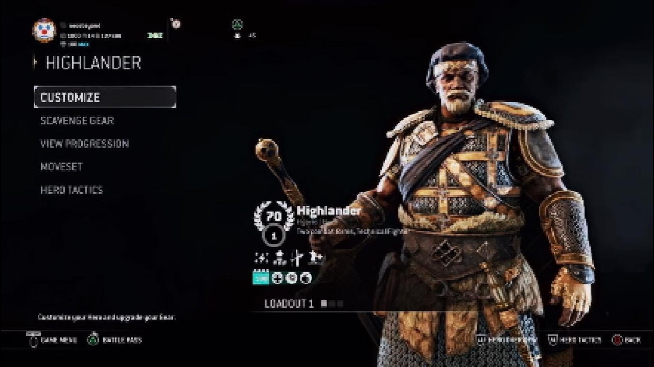 For Honor Rep 1000 Showcase