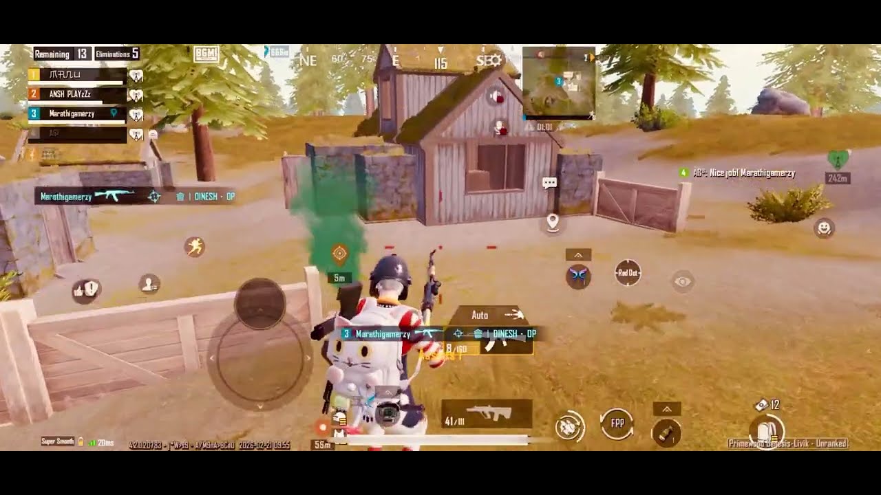 🐔 BGMI Livik Chicken Dinner 🔥 | 7 Kills OP Gameplay