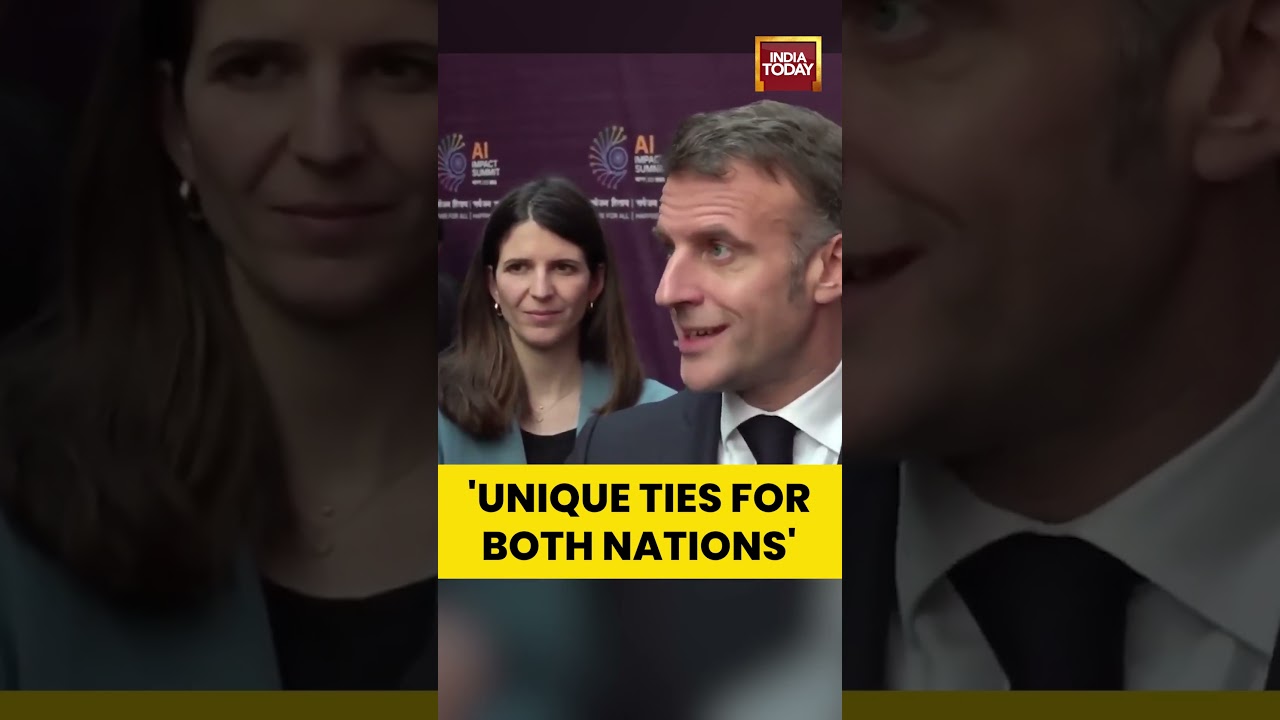 'Have A Special Global Strategic Partnership' | French President Emmanuel Macron | AI Summit #delhi