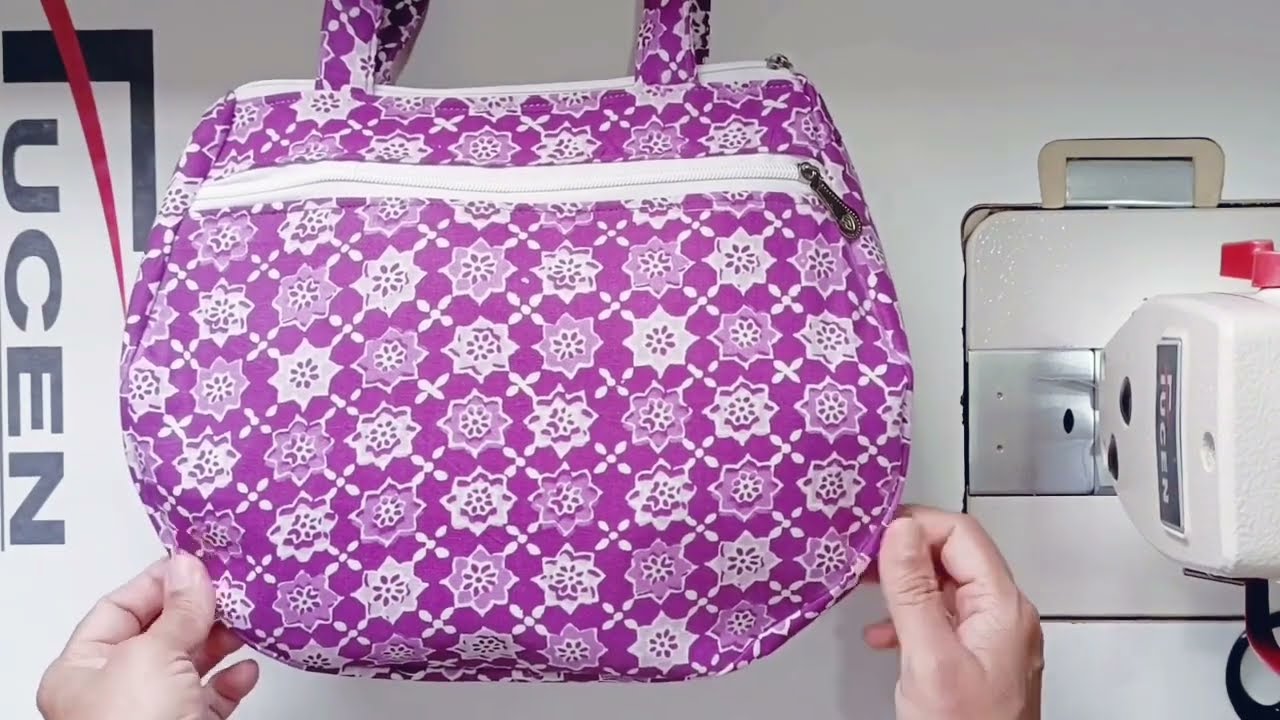 Very beautiful ladies handbag cutting and stitching/ shopping bag/ diy bags -urmila stitching house