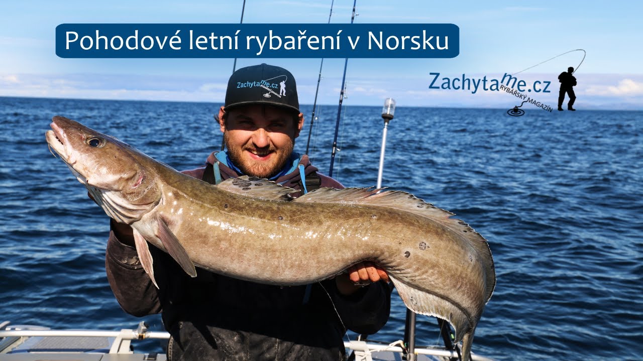 Pohodové letní rybaření v Norsku