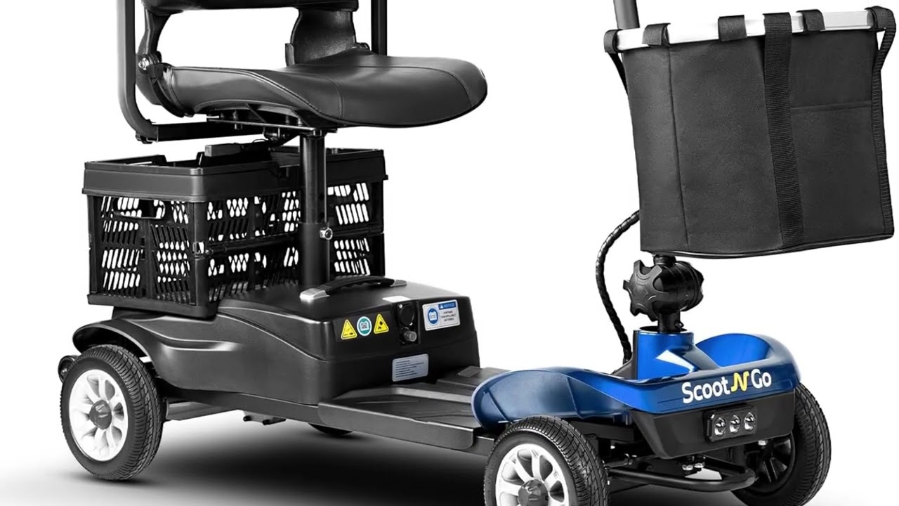 4 Wheel Mobility Scooter for Seniors & Adults 🚶‍♂️ Long-Range, Heavy Duty, Comfortable Ride