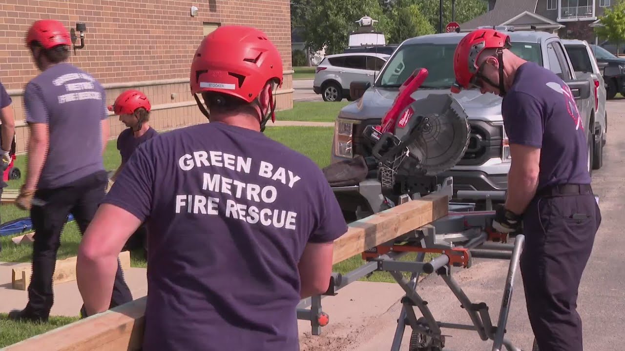 Green Bay holds urban search and rescue training amid Texas flood rescue mission