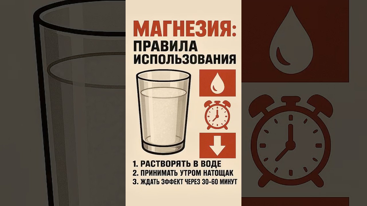 Магнезия: правила использования для очищения 