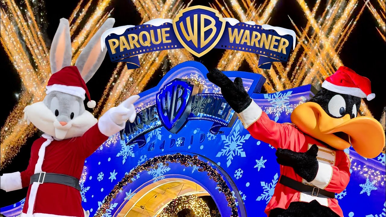 [4K] NAVIDAD PARQUE WARNER 2025