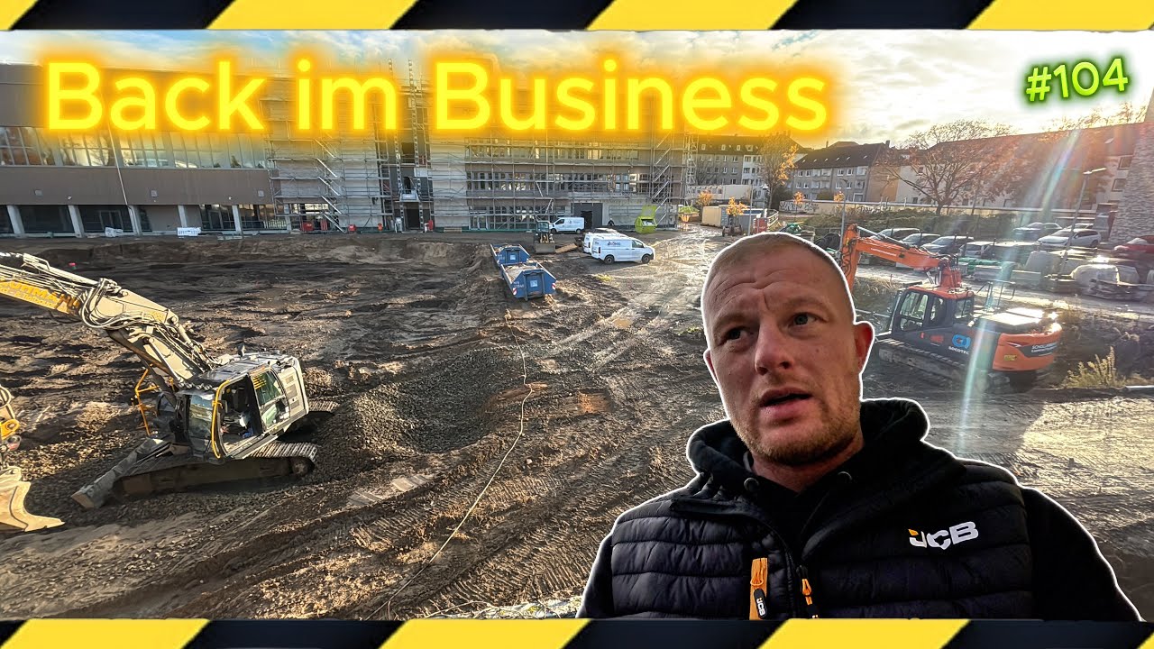 Kampfmittelräumdienst auf der Baustelle | Nasse flächen | Schotter einbauen || Eine Woche Bau 104 ||