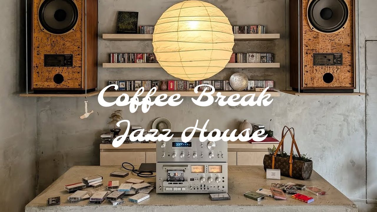 Coffee Break Jazz House - Smooth Jazz for Relaxing, Focus & Morning Vibes | Chill Jazz Music