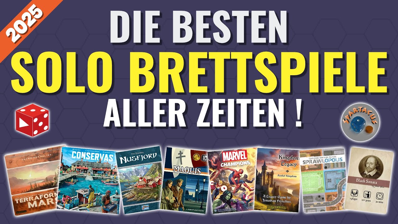 Das sind die BESTEN Solo Spiele aller Zeiten (von Sparta & Ben) Update 2025