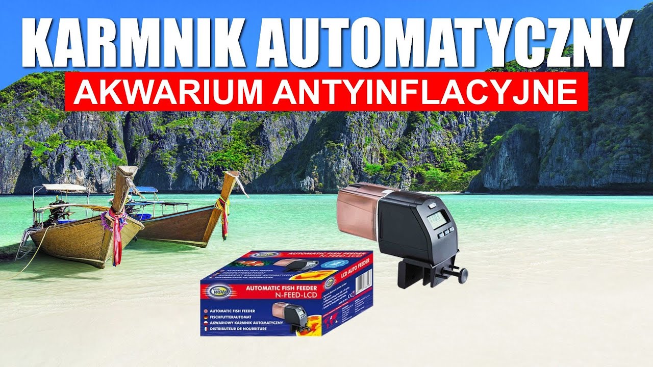 AquaNova N-FEED LCD Karmnik Automatyczny - Unboxing&Test