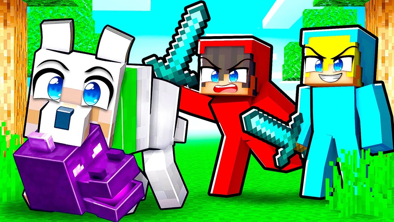 ZOSTAŁEM PIESKIEM i PRANKUJE MOICH PRZYJACIÓŁ w Minecraft!