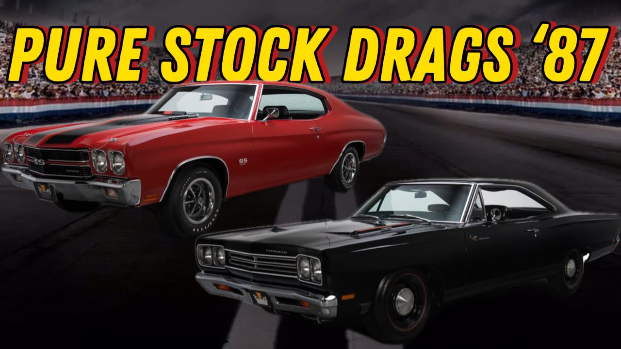 1970 Chevelle SS-454 против 1969 Road Runner 426 HEMI🚦Дрэг-рейсинг стоковых автомобилей!
